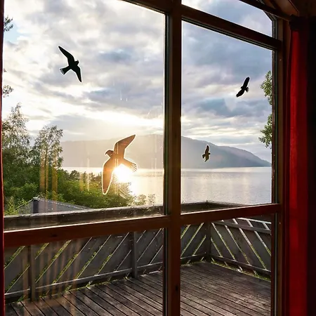 Feriehus Fjordhytte-2 Am Hardangerfjord, Grandioses Fjordpanorama, 20 Ps Motorboot Mietbar! Aenes