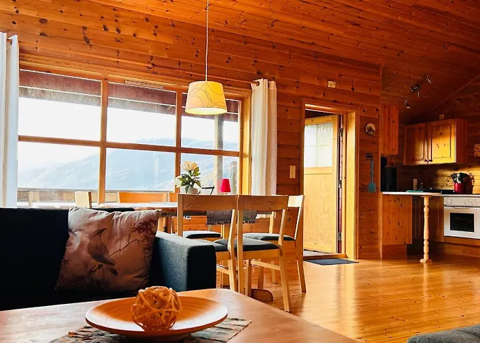 Tatil Evi Fjordhytte-2 Am Hardangerfjord, Grandioses Fjordpanorama, 20 Ps Motorboot Mietbar!