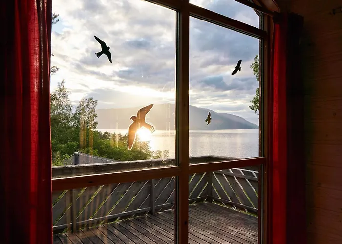 Tatil Evi Fjordhytte-2 Am Hardangerfjord, Grandioses Fjordpanorama, 20 Ps Motorboot Mietbar! Aenes
