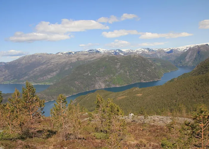 Fjordhytte-2 Am Hardangerfjord, Grandioses Fjordpanorama, 20 Ps Motorboot Mietbar! Aenes