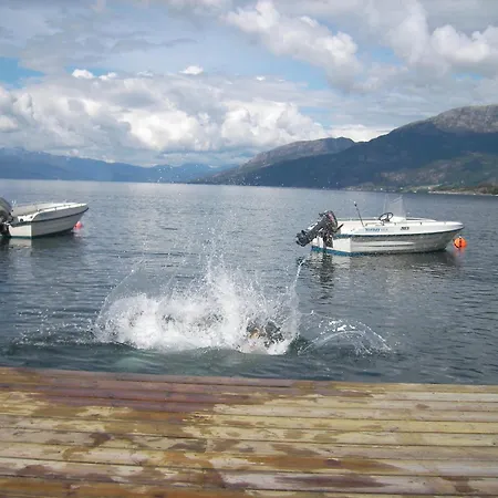 Fjordhytte-2 Am Hardangerfjord, Grandioses Fjordpanorama, 20 Ps Motorboot Mietbar! Ferienhaus
