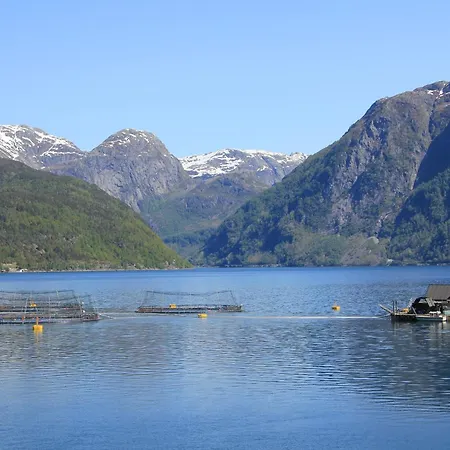 Hébergement de vacances Fjordhytte-2 Am Hardangerfjord, Grandioses Fjordpanorama, 20 Ps Motorboot Mietbar! *